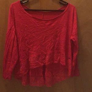 Abercrombie & Fitch High-Lo Crop • S